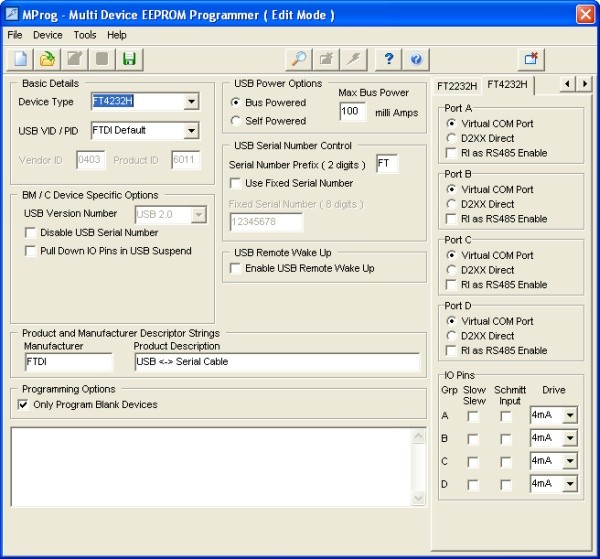 FTDI obvody pre USB2.0