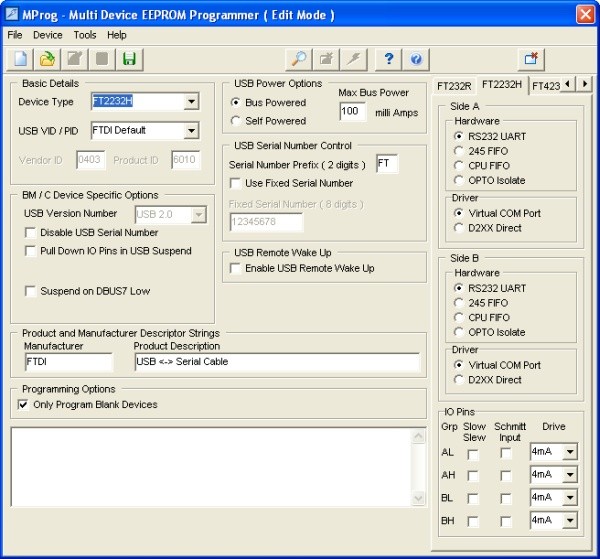 FTDI obvody pre USB2.0