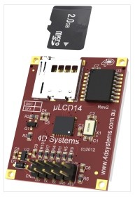 A 4D Systems új 1,44”-os intelligens kijelzői már raktáron!