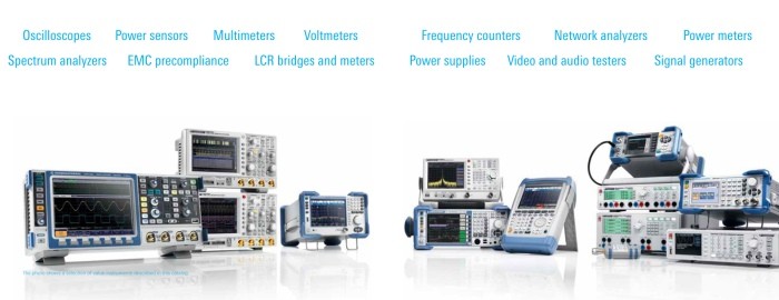 We became an authorized distributor of Rohde&Schwarz