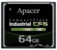 Sixth generation of Apacer CF cards reaches almost speed of SATA
