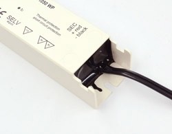 LED driver Friwo LT40-36/1050 can be mounted even under an eaves