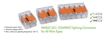 High currents, small spaces - a breeze for Wago 221