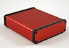 HAMMOND 1455 aluminium enclosures now also in attractive red version