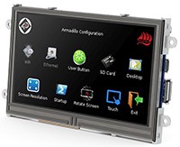 Do you need a „Raspberry Pi“ with a display? Try Armadillo 43T