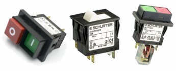 Schurter TA45, One Switch with Thermal Breaker, 2900 variants Schurter TA45, One Switch with Thermal Breaker, 2900 variants