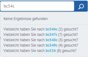 Wir informieren Sie über Rechtschreibfehler bei Ihren Suchanfragen