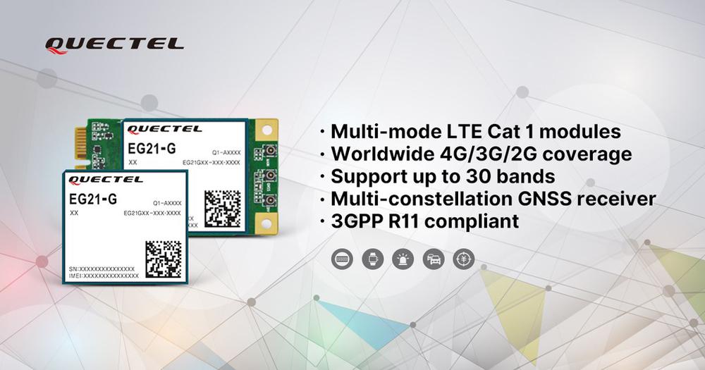 4G/LTE modulok MiniPCI Express formátumban