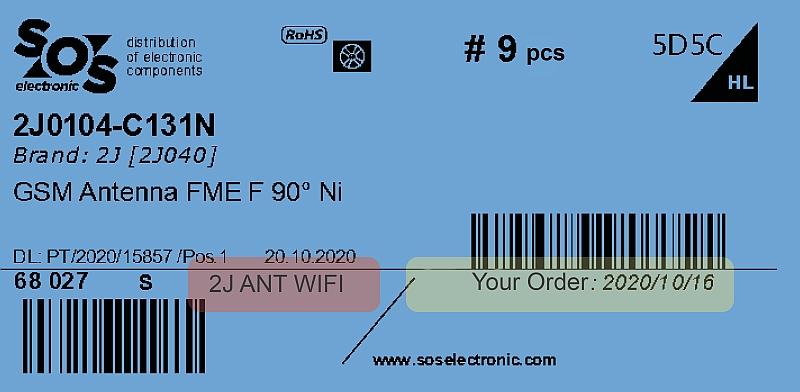 Ricevi rapidamente la merce da SOS electronic in soli 3 passaggi