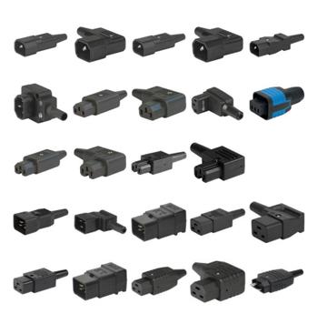 Enchufes y conectores de cable reutilizables para aparatos eléctricos