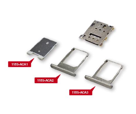 NanoSIM card holders in seven ways