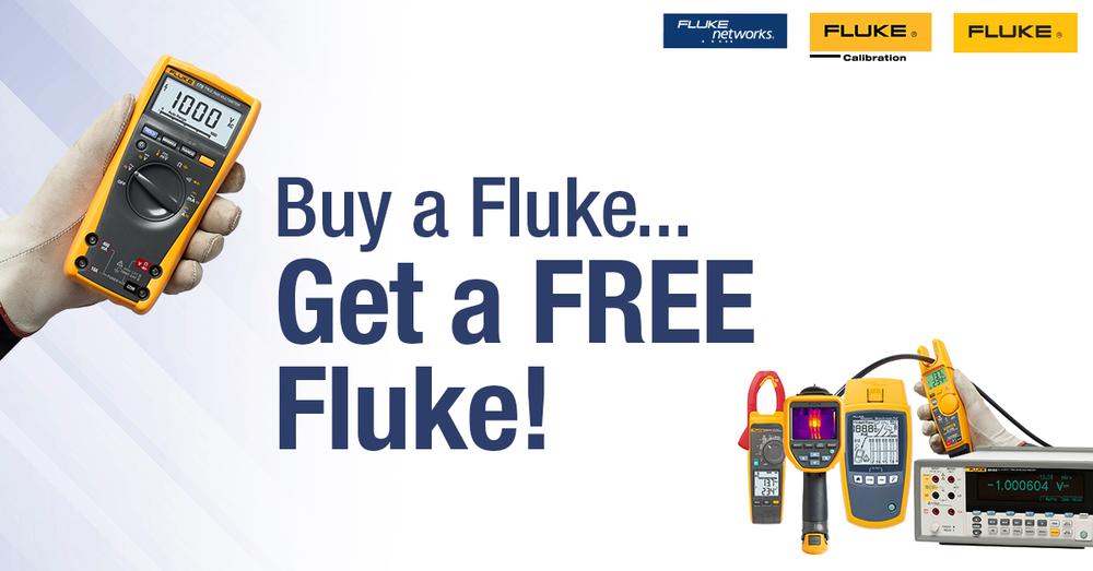 Kup jedno narzędzie pomiarowe Fluke, a drugie otrzymasz gratis