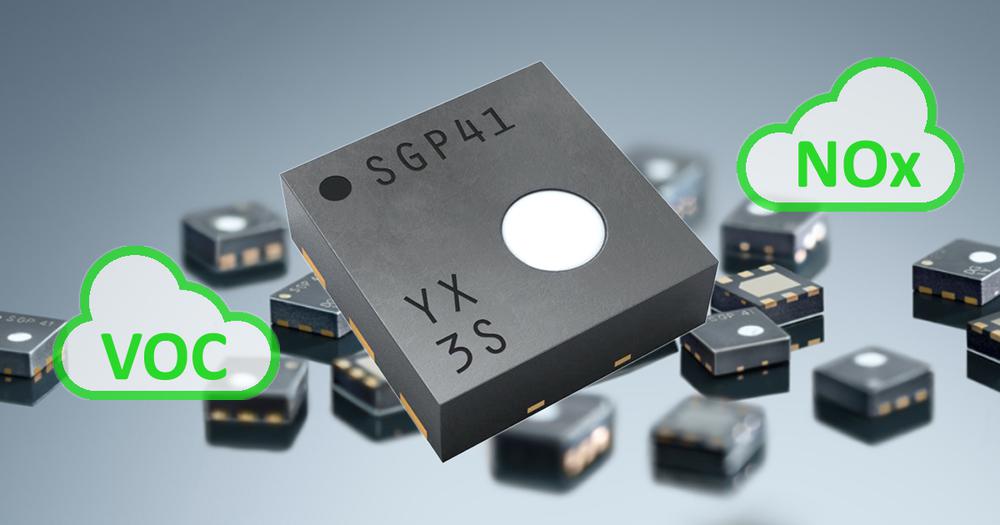 Rileva COV e Nox con un solo chip. Sensore SGP41.