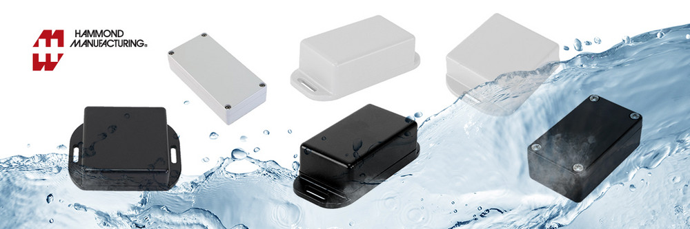 Hammond 1551W – waterproof version of favorite miniature enclosures