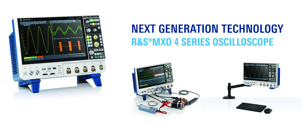 Oscyloskop MXO 4 firmy Rohde & Schwarz Oscyloskop nowej generacji