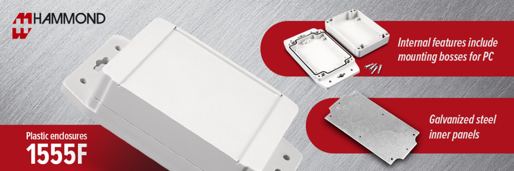 The Newest Sizes of Electronic Enclosures with Flange for Effortless Wall Mounting