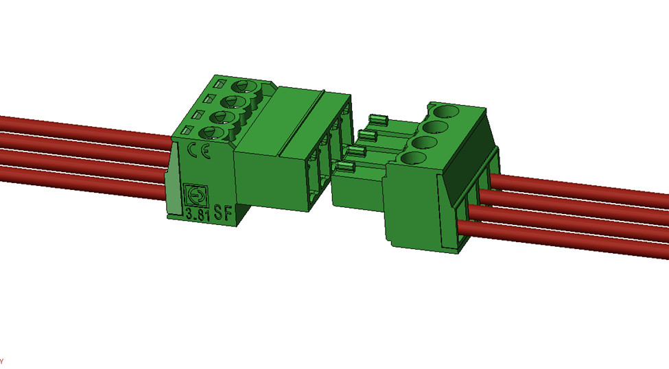 Make Wire-to-Wire Connection Easy with Euroclamp Plug-In Connector